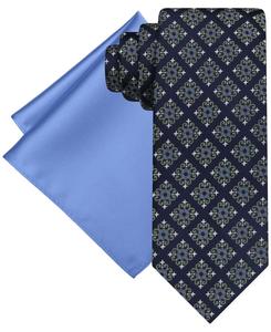 Мужской галстук-бабочка и однотонный нагрудный платок Steve Harvey, Olive