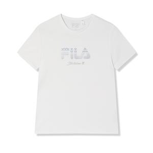 FILA Футболка женская стандартная белая