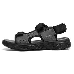 NANJIREN Пляжные сандалии мужские серые, цвет Gray