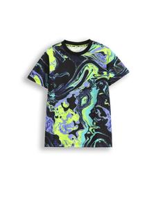 Футболка с короткими рукавами и красочным рисунком Coccodrillo