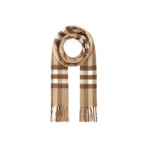 Burberry Классический клетчатый шарф, Brown Multicolor