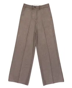 Коричневые брюки-палаццо Nine In The Morning, коричневый