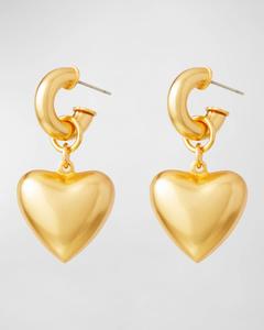 Пухлые серьги Heart and Soul Roxanne Assoulin, цвет Gold
