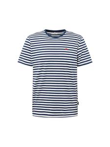 Классическая футболка BLEND Shirt Dinton, цвет blue/white