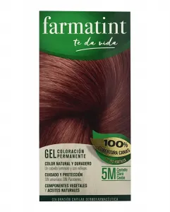 Постоянное окрашивание Farmatint, 5M Castaño Claro Caoba