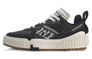 001 Скейтбординг Кроссовки Мужские Низкие Черные Lining