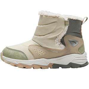 Детские утепленные ботинки Kids Antakids, бежевый/зеленый