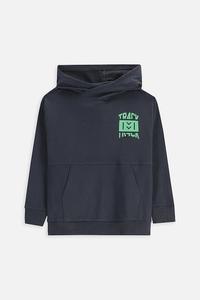 Детская хлопковая толстовка Coccodrillo, серый