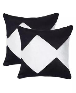 Подушка Tabytha 22 x 22 дюйма (набор из 2 шт.) Safavieh, черный