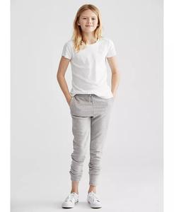 Большие девочки стирают леггинсы из французской махровой ткани Polo Ralph Lauren, синий