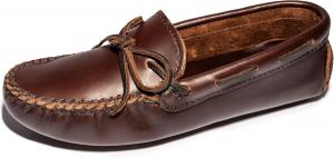 Женские классические мокасины Minnetonka для вождения, темно-коричневый