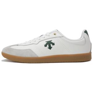 DESCENTE Низкие кроссовки для скейтбординга Edge Coat, устойчивые к истиранию, белые, унисекс