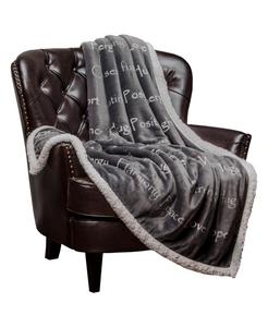 Премиум-плед, дарящий теплые объятия и чувство сочувствия Chanasya, Gray