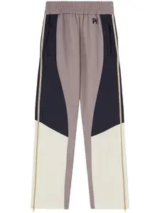 Спортивные брюки в стиле колор-блок PALM ANGELS, фиолетовый