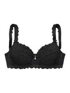 Бюстгальтер на косточках LASCANA, черный