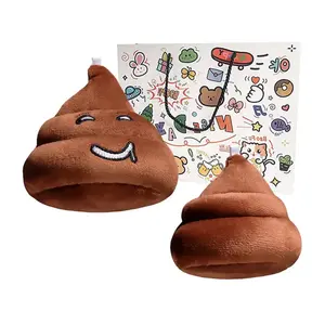 Очаровательный и удобный плюшевый кулон для куклы высотой 10 см Howard, темно-коричневый