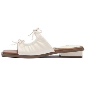 Сандалии-слайдеры женские, устойчивые к истиранию и скольжению JOSINY, Ecru