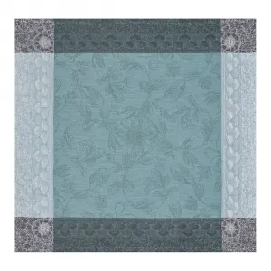 Льняная салфетка Symphonie Baroque Le Jacquard Français, дым