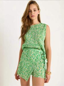 Bianco Lucci Топ в зеленом цвете