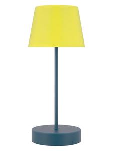 Remember Настольная светодиодная лампа "Оскар" желто-бежевого цвета - (В)33,5 x Ø 14,5 см