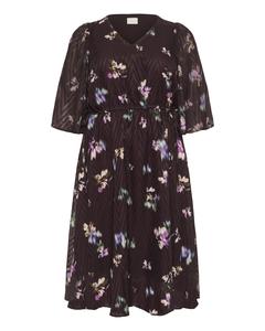 KAFFE CURVE Платье 'KCclara' в коричневом цвете