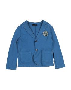 Блейзер для мальчиков Monnalisa, серо-синий