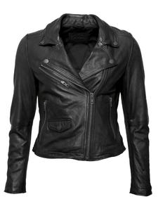 Кожаная куртка JCC 8007, черный