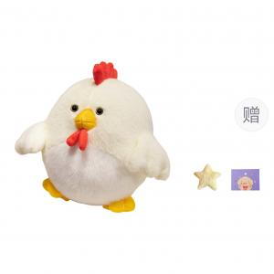 Милые и очаровательные плюшевые куклы Bobo Chicken высотой 27см/45см/55см OU DI PIG, белый