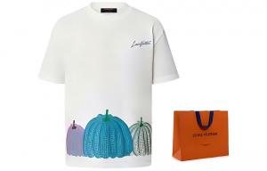Футболка с принтом тыквы Yayoi Kusama 20s LOUIS VUITTON, shopping bag