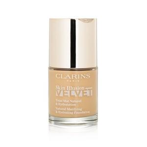 Skin Illusion Velvet Натуральная матовая и увлажняющая основа 30 мл, оттенок 110N, Clarins