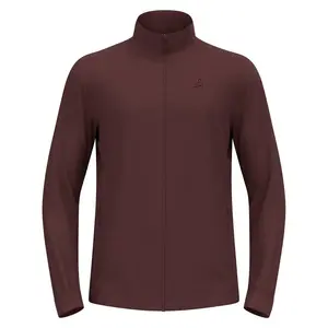Флис Odlo Berra full zip, коричневый