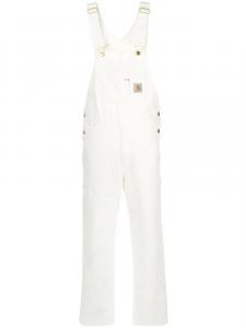 Джинсовый комбинезон прямого кроя Carhartt WIP, белый