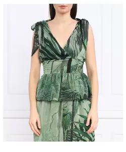 Блуза Regular fit Guess Jeans, зеленый