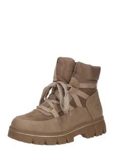 Ботильоны на шнуровке TOM TAILOR, бежевый