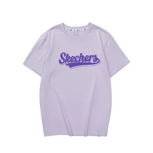 Футболка унисекс Skechers, светло-фиолетовый