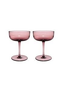 Тарелки десертные Like by Villeroy & Boch, 2 штуки, розовый