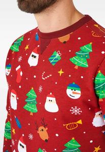 Спортивный свитер FESTIVITY OppoSuits, красный