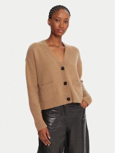 Кардиган regular fit Filmato 2525346062 Weekend Max Mara, бежевый