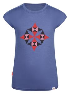 Спортивная футболка Trollkids Funktionsshirt Senja, темно синий