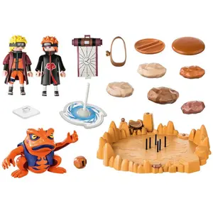 Детский конструктор Playmobil Naruto Vs. Pain, оранжевый