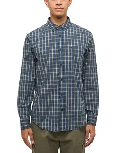 Рубашка MUSTANG с длинными рукавами "Style Clemens Basic CH", цвет Bunt