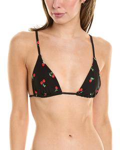 WeWoreWhat Cooper Треугольный топ, цвет black multi