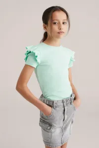 Простая футболка We Fashion, Light Green