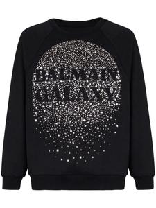 Balmain толстовка Galaxy с вышивкой, черный