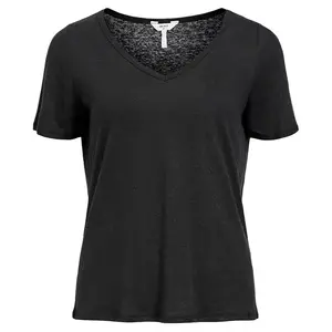 Футболка с коротким рукавом Object Thea, черный