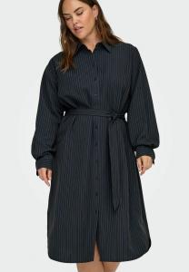 Платье ONLY Carmakoma Shirt dress, Naval Academy/Dark Blue