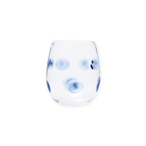 Бокал для вина без ножки VIETRI, синий