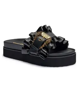 Тапочки Аризона Versace Jeans Couture, черный