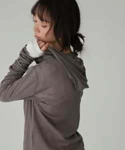 Толстовка из прозрачной махровой ткани Babylone, цвет Mocha (59)