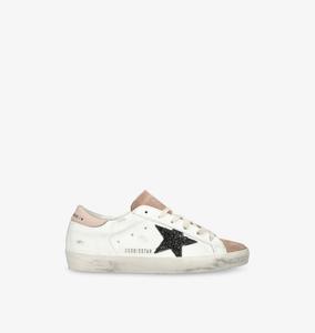 Низкие кожаные кроссовки Super star 12170 Golden Goose, мультиколор
